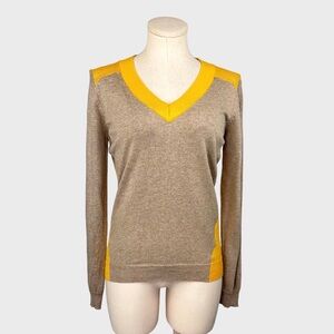 Worthington Colorblock V-Neck Sweater